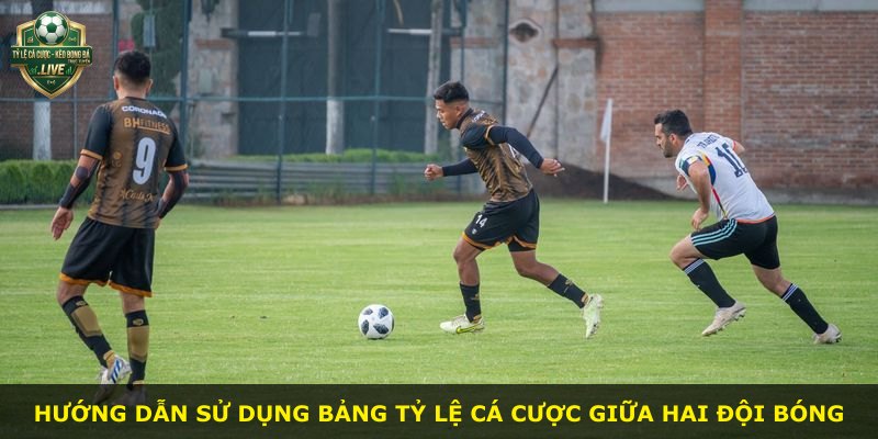 Hướng dẫn sử dụng bảng tỷ lệ cá cược giữa hai đội bóng
