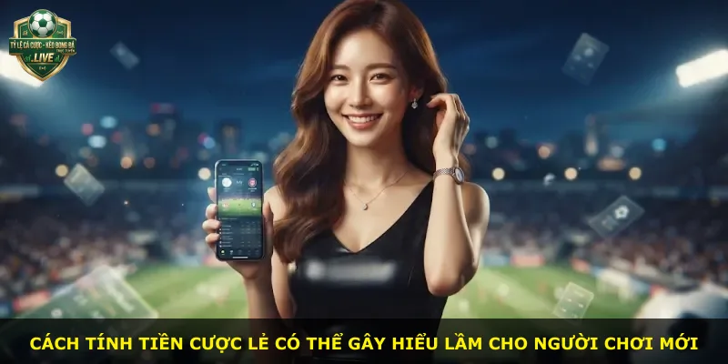 Cách tính tiền cược lẻ có thể gây hiểu lầm cho người chơi mới