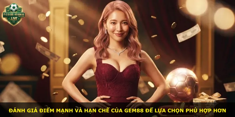Đánh giá điểm mạnh và hạn chế của Gem88 để lựa chọn phù hợp hơn