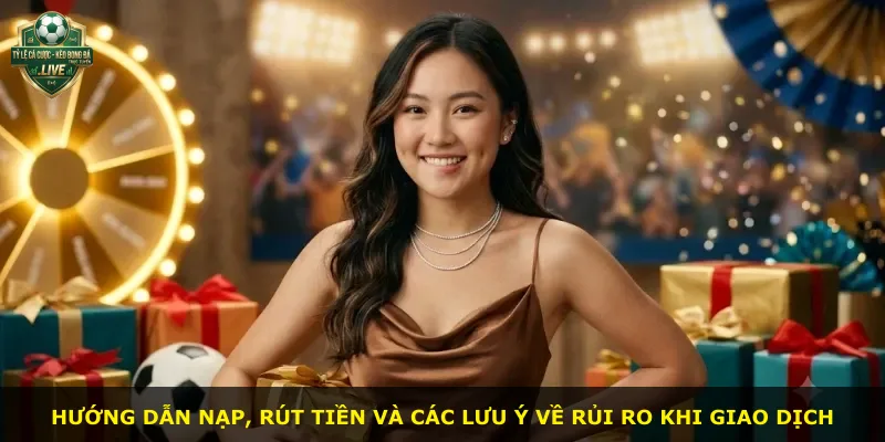 Hướng dẫn nạp, rút tiền và các lưu ý về rủi ro khi giao dịch