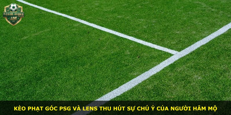 Kèo phạt góc PSG và Lens thu hút sự chú ý của người hâm mộ