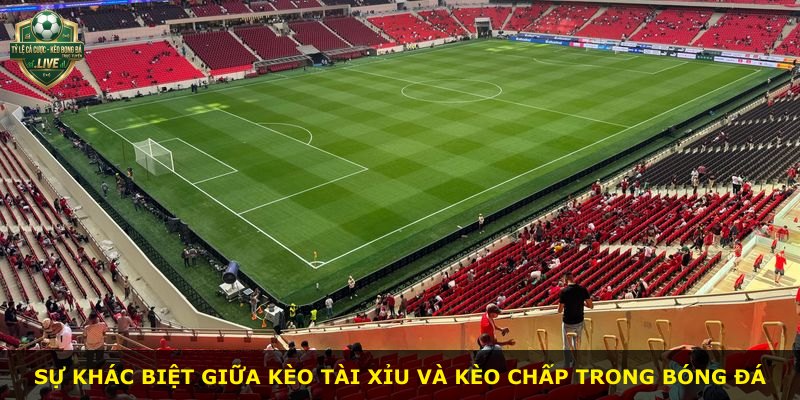 Sự khác biệt giữa kèo tài xỉu và kèo chấp trong bóng đá