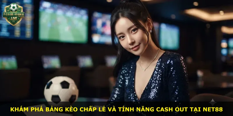 Khám phá bảng kèo chấp lẻ và tính năng cash out tại Net88