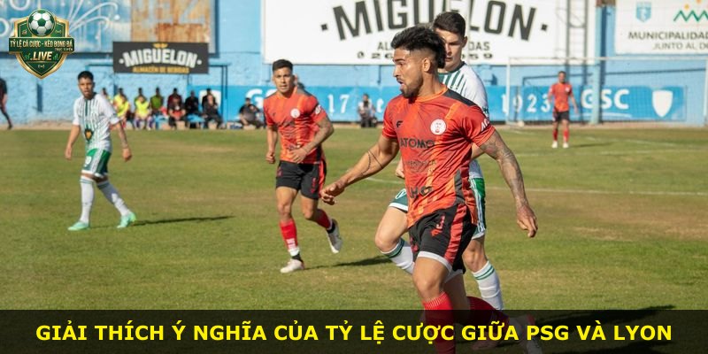 Giải thích ý nghĩa của tỷ lệ cược giữa PSG và Lyon