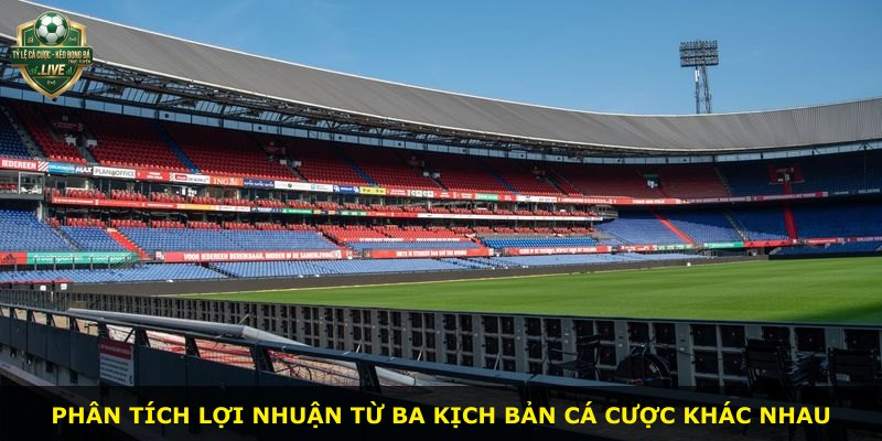 Phân tích lợi nhuận từ ba kịch bản cá cược khác nhau