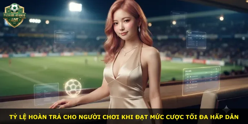 Tỷ lệ hoàn trả cho người chơi khi đạt mức cược tối đa hấp dẫn