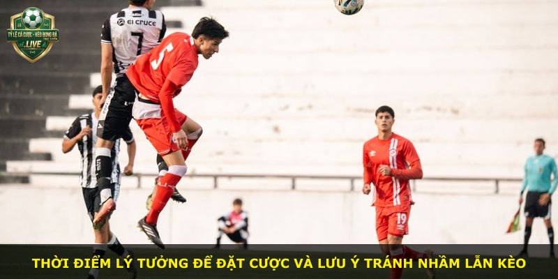 Thời điểm lý tưởng để đặt cược và lưu ý tránh nhầm lẫn kèo